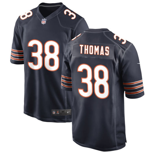 A.J. Thomas Chicago Bears Nike Game Jersey - Navy